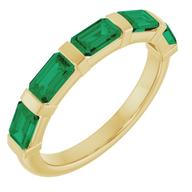 Natural Green Emerald | Emerald | 5 x 3mm | Lab-Grown Green Emerald | Emerald | 5 x 3mm