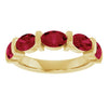Lab-Grown Red Ruby | Oval | 6 x 4mm | Natural Red Ruby | Oval | 6 x 4mm