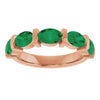 Lab-Grown Green Emerald | Oval | 6 x 4mm | Natural Green Emerald | Oval | 6 x 4mm