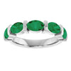 Lab-Grown Green Emerald | Oval | 6 x 4mm | Natural Green Emerald | Oval | 6 x 4mm