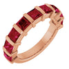 Natural Red Ruby | Square | 3.5 x 3.5mm | Lab-Grown Red Ruby | Square | 3.5 x 3.5mm