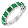 Natural Green Emerald | Square | 3.5 x 3.5mm | Lab-Grown Green Emerald | Square | 3.5 x 3.5mm