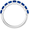 Natural Blue Sapphire | Square | 3 x 3mm | Lab-Grown Blue Sapphire | Square | 3 x 3mm