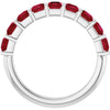 Natural Red Ruby | Square | 3 x 3mm | Lab-Grown Red Ruby | Square | 3 x 3mm