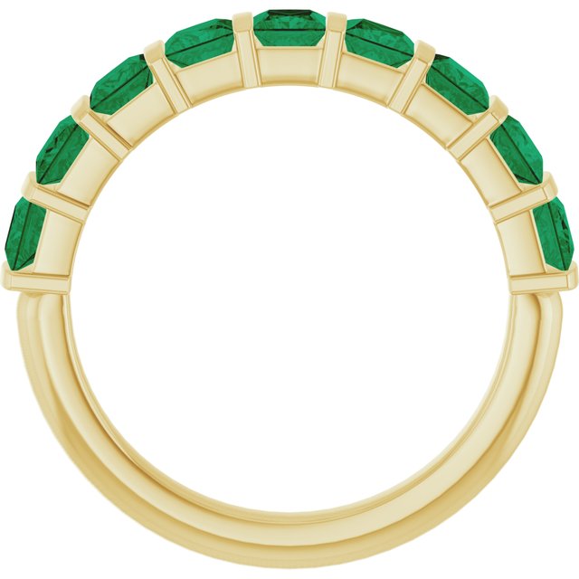 Natural Green Emerald | Square | 3 x 3mm | Lab-Grown Green Emerald | Square | 3 x 3mm