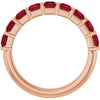 Natural Red Ruby | Square | 3 x 3mm | Lab-Grown Red Ruby | Square | 3 x 3mm