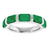 Natural Green Emerald | Emerald | 6 x 4mm | Lab-Grown Green Emerald | Emerald | 6 x 4mm