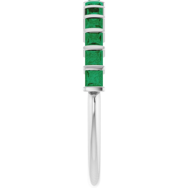 Natural Green Emerald | Square | 2 x 2mm | Lab-Grown Green Emerald | Square | 2 x 2mm