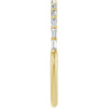 Natural Diamond | Straight baguette | 2 x 1mm