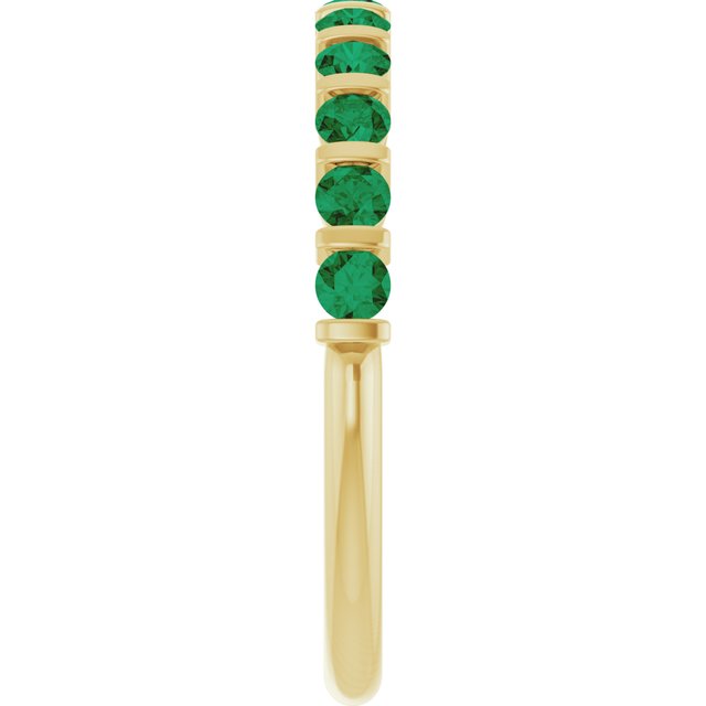 Lab-Grown Green Emerald | Round | 2.25mm | Natural Green Emerald | Round | 2.25mm