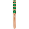 Lab-Grown Green Emerald | Round | 2.25mm | Natural Green Emerald | Round | 2.25mm