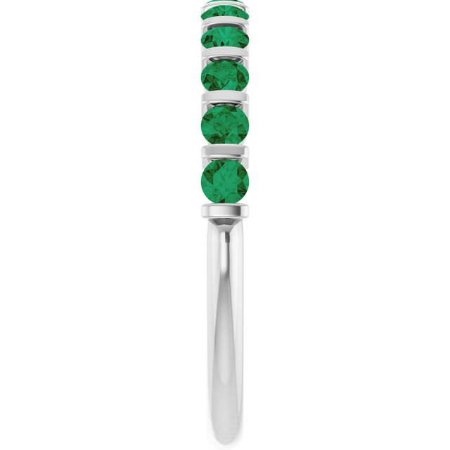 Lab-Grown Green Emerald | Round | 2.25mm | Natural Green Emerald | Round | 2.25mm