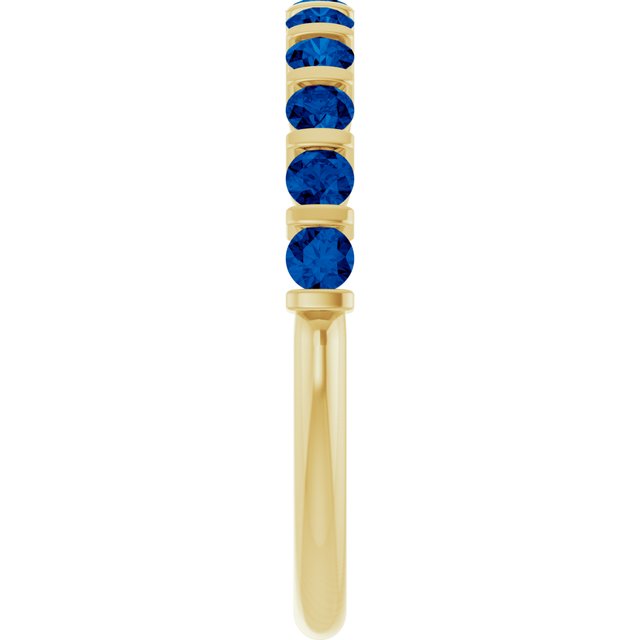 Lab-Grown Blue Sapphire | Round | 2.25mm | Natural Blue Sapphire | Round | 2.25mm