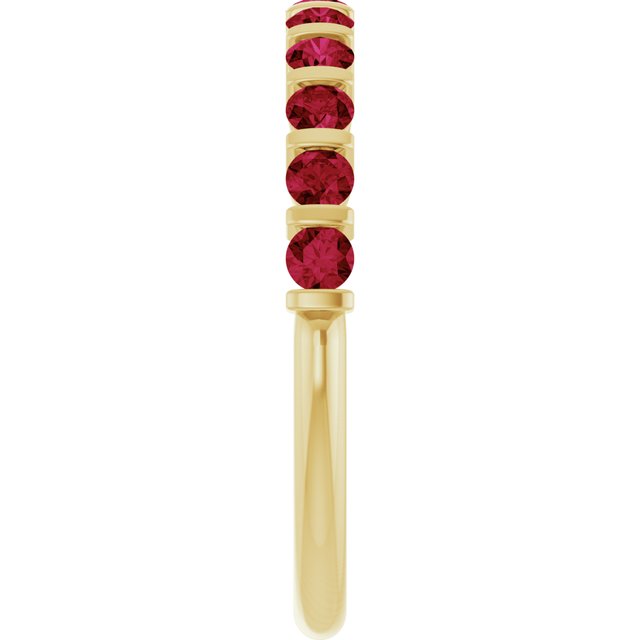 Lab-Grown Red Ruby | Round | 2.25mm | Natural Red Ruby | Round | 2.25mm