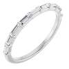 Natural Diamond | Straight baguette | 3 x 1.3mm | Lab-Grown Diamond | Straight baguette | 3 x 1.3mm