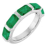 Natural Green Emerald | Emerald | 6 x 4mm | Lab-Grown Green Emerald | Emerald | 6 x 4mm