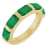 Natural Green Emerald | Emerald | 6 x 4mm | Lab-Grown Green Emerald | Emerald | 6 x 4mm
