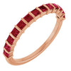 Natural Red Ruby | Square | 2 x 2mm | Lab-Grown Red Ruby | Square | 2 x 2mm