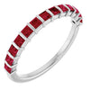 Natural Red Ruby | Square | 2 x 2mm | Lab-Grown Red Ruby | Square | 2 x 2mm