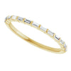 Natural Diamond | Straight baguette | 2 x 1mm