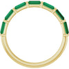 Natural Green Emerald | Straight baguette | 4 x 2mm | Lab-Grown Green Emerald | Straight baguette | 4 x 2mm