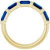 Natural Blue Sapphire | Emerald | 5 x 3mm | Lab-Grown Blue Sapphire | Emerald | 5 x 3mm