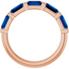 Natural Blue Sapphire | Emerald | 5 x 3mm | Lab-Grown Blue Sapphire | Emerald | 5 x 3mm