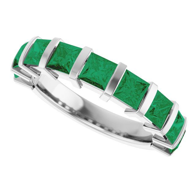 Natural Green Emerald | Square | 3.5 x 3.5mm | Lab-Grown Green Emerald | Square | 3.5 x 3.5mm