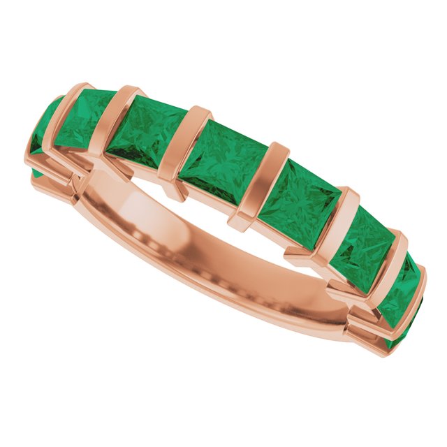 Natural Green Emerald | Square | 3.5 x 3.5mm | Lab-Grown Green Emerald | Square | 3.5 x 3.5mm
