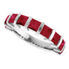 Natural Red Ruby | Square | 3.5 x 3.5mm | Lab-Grown Red Ruby | Square | 3.5 x 3.5mm
