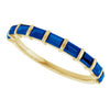 Natural Blue Sapphire | Straight baguette | 3 x 2mm | Lab-Grown Blue Sapphire | Straight baguette | 3 x 2mm