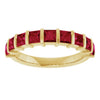 Natural Red Ruby | Square | 3 x 3mm | Lab-Grown Red Ruby | Square | 3 x 3mm