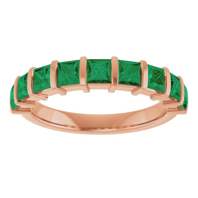 Natural Green Emerald | Square | 3 x 3mm | Lab-Grown Green Emerald | Square | 3 x 3mm