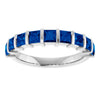 Natural Blue Sapphire | Square | 3 x 3mm | Lab-Grown Blue Sapphire | Square | 3 x 3mm