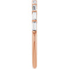 Natural Diamond | Straight baguette | 3 x 1.3mm | Lab-Grown Diamond | Straight baguette | 3 x 1.3mm