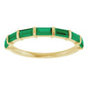 Natural Green Emerald | Straight baguette | 4 x 2mm | Lab-Grown Green Emerald | Straight baguette | 4 x 2mm