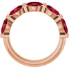 Lab-Grown Red Ruby | Oval | 6 x 4mm | Natural Red Ruby | Oval | 6 x 4mm