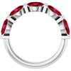Natural Red Ruby | Oval | 6 x 4mm | Lab-Grown Red Ruby | Oval | 6 x 4mm