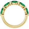 Lab-Grown Green Emerald | Oval | 6 x 4mm | Natural Green Emerald | Oval | 6 x 4mm