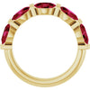 Lab-Grown Red Ruby | Oval | 6 x 4mm | Natural Red Ruby | Oval | 6 x 4mm