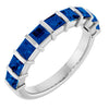 Natural Blue Sapphire | Square | 3 x 3mm | Lab-Grown Blue Sapphire | Square | 3 x 3mm