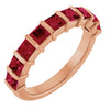 Natural Red Ruby | Square | 3 x 3mm | Lab-Grown Red Ruby | Square | 3 x 3mm