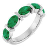 Lab-Grown Green Emerald | Oval | 6 x 4mm | Natural Green Emerald | Oval | 6 x 4mm