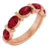 Lab-Grown Red Ruby | Oval | 6 x 4mm | Natural Red Ruby | Oval | 6 x 4mm