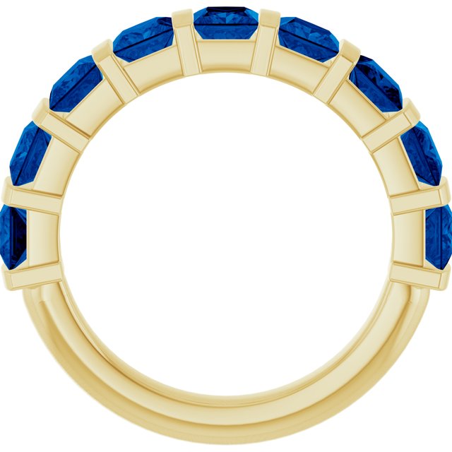 Natural Blue Sapphire | Square | 3.5 x 3.5mm | Lab-Grown Blue Sapphire | Square | 3.5 x 3.5mm