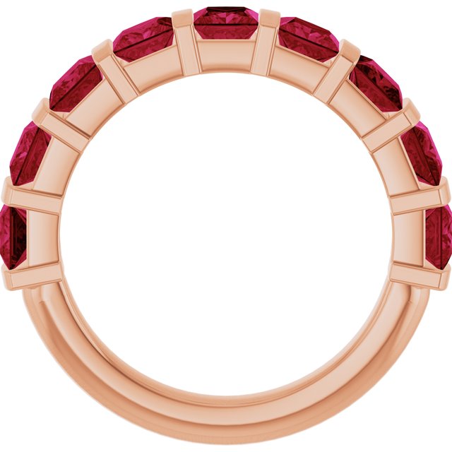 Natural Red Ruby | Square | 3.5 x 3.5mm | Lab-Grown Red Ruby | Square | 3.5 x 3.5mm