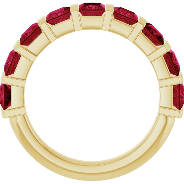 Natural Red Ruby | Square | 3.5 x 3.5mm | Lab-Grown Red Ruby | Square | 3.5 x 3.5mm