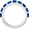 Natural Blue Sapphire | Square | 3.5 x 3.5mm | Lab-Grown Blue Sapphire | Square | 3.5 x 3.5mm