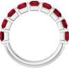 Natural Red Ruby | Square | 3.5 x 3.5mm | Lab-Grown Red Ruby | Square | 3.5 x 3.5mm