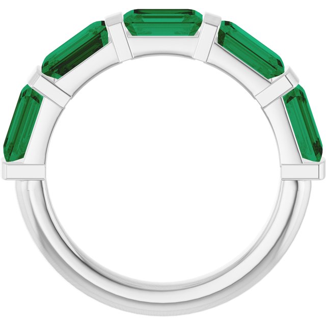 Natural Green Emerald | Emerald | 6 x 4mm | Lab-Grown Green Emerald | Emerald | 6 x 4mm